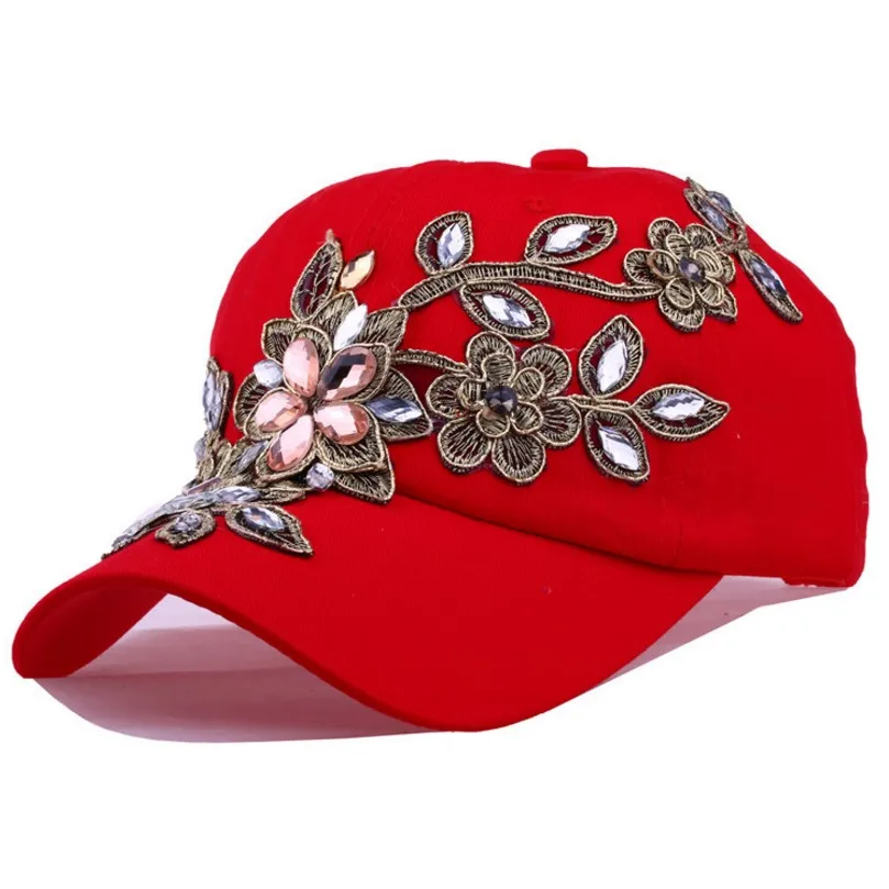 2019 модные бейсболки женские с цветочным узором Snapback шапки для женщин джинсовые