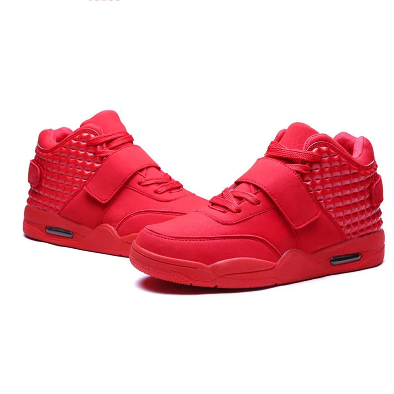 FONIRRA Fashion Early Winnter Men Shoes High Top Casual Red Bottom Suede Leather Breathable Big Size For 39-46 735 | Обувь