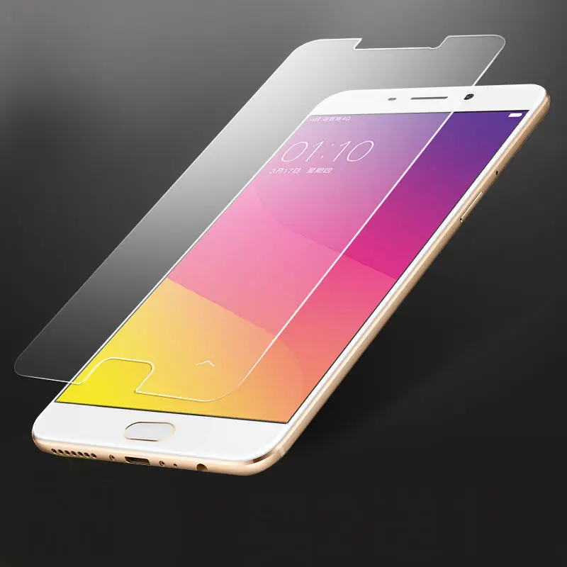 5 PCS/Lot Tempered Glass for Oppo F1 Plus / OPPO R9 5.5&quot Screen Protector Protective Film | Мобильные телефоны и