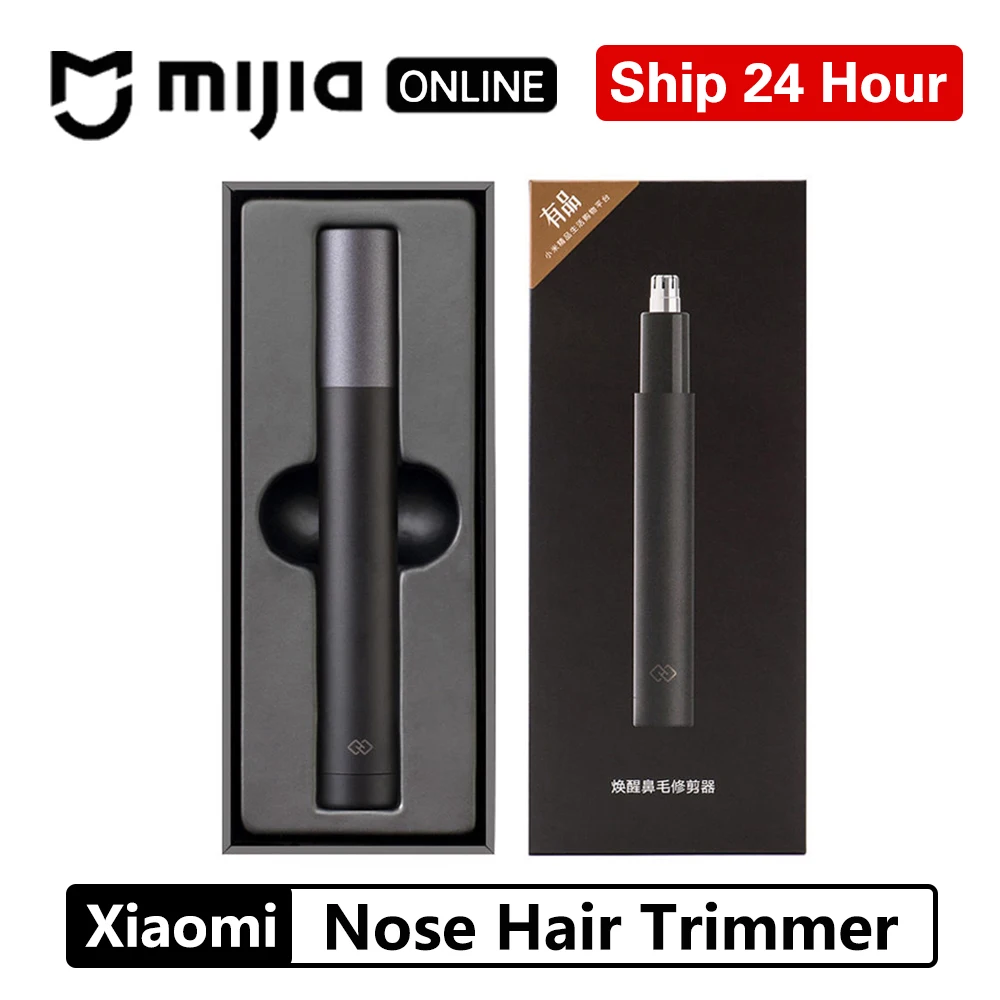 Xiaomi Электрический мини-триммер для волос HN1 Портативный ушной Mijia Бритва для волос в носу машинка для стрижки водонепроницаемый Безопасный Очиститель