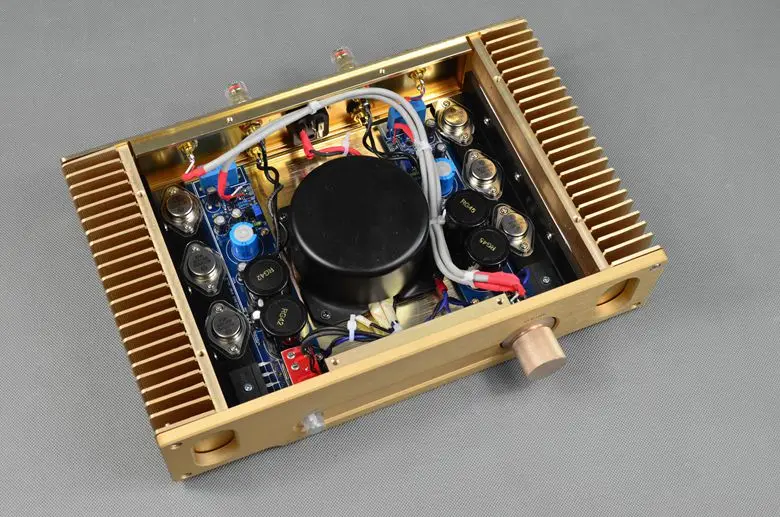 Hifi усилитель температуры готовая обновленная версия капота 1969 на 15024/15025 Gold seal power tube класс A 18 Вт+ 18 Вт