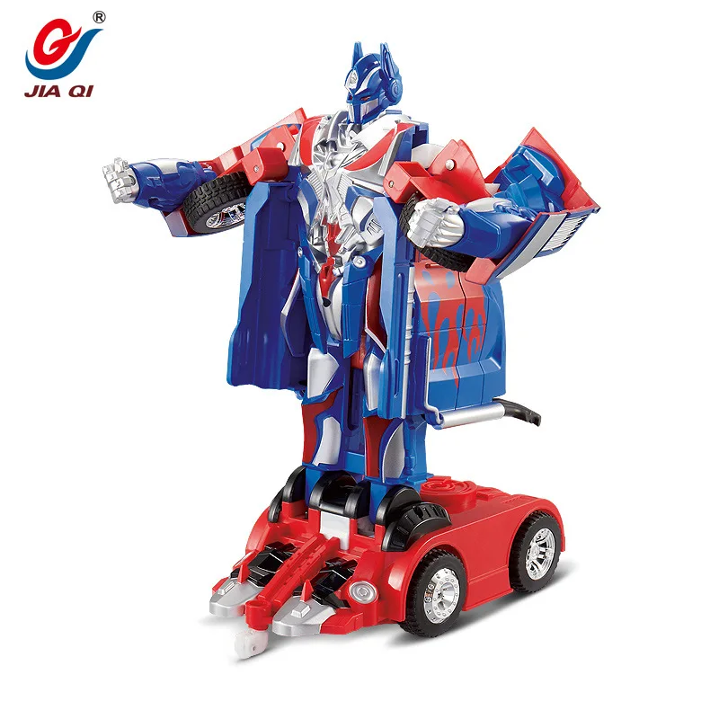 

The best birthday gift One key deformation rc amphibious electric car robot for kids with remote control Luxury Sportscar Model
