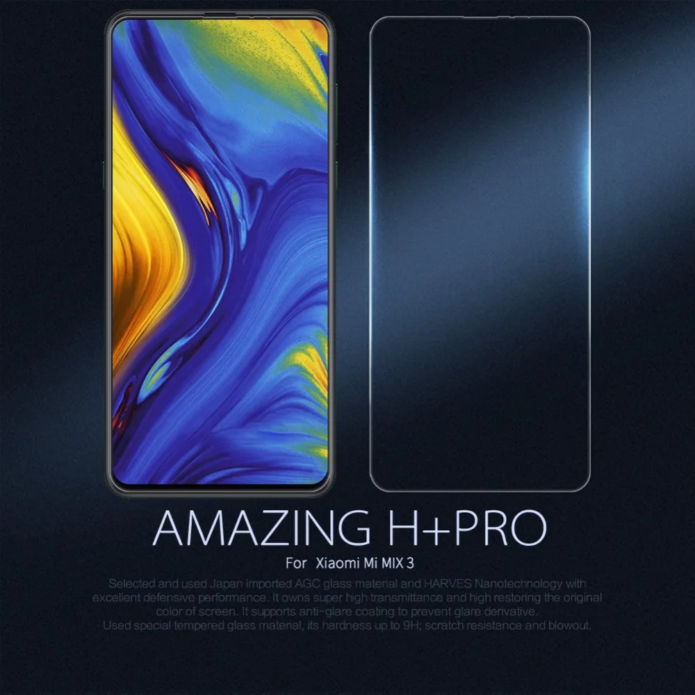 Для Xiaomi mi x 3 NILLKIN Amazing H+ PRO Противоударная защитная пленка из закаленного стекла для Xiaomi mi x3
