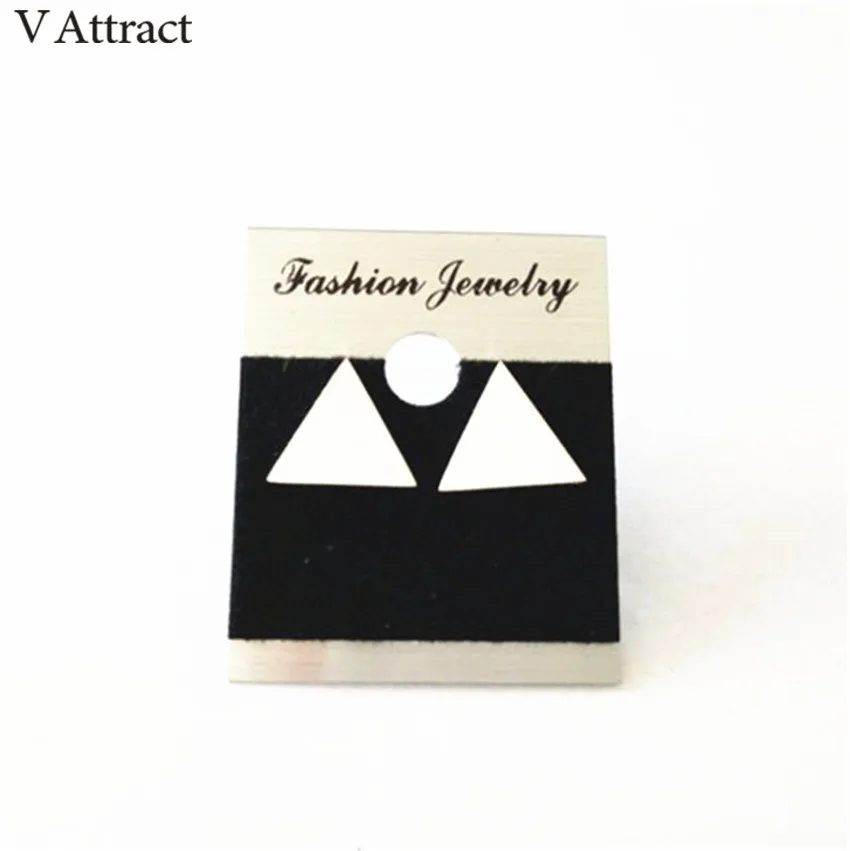 V Attract Geometric Triangle Stud Earrings Rose Gold Brincos 2018 Stainless Steel Minimalist Pyramid Jewelry For Women and Men | Украшения
