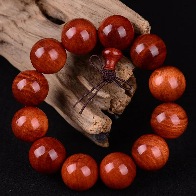 Натуральный индонезийский браслет jourssnow из бусин Agathis Alba тонкие резные полностью