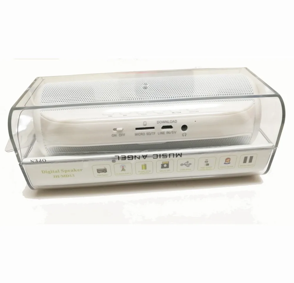 

Music Angel Bass Subwoofer Outdoor Portable Stereo Speaker support Micro SD/TF card FM Mp3 player FM Radio JH-MD13
