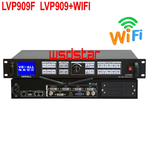 VDWALL LVP909F LED видеопроцессор входы: SDI/DVI/VGA/HDMI/V1/V2 выходы: 4 * DVI MCTRL600 MCTRL660 MCTRL300 Лидер