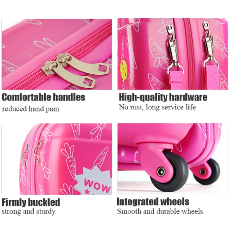 Новый чехол на колесиках для детей и студентов с аниме стерео милый детского