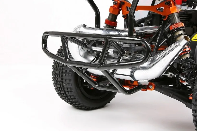 Запчасти 1/5 scale rc детали baja Rovan новый металлический задний бампер для грузовика