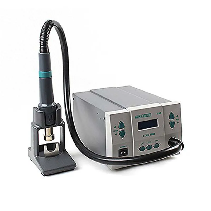 Паяльная станция Quick 861DW профессиональная цифровая паяльная тепловая пушка с