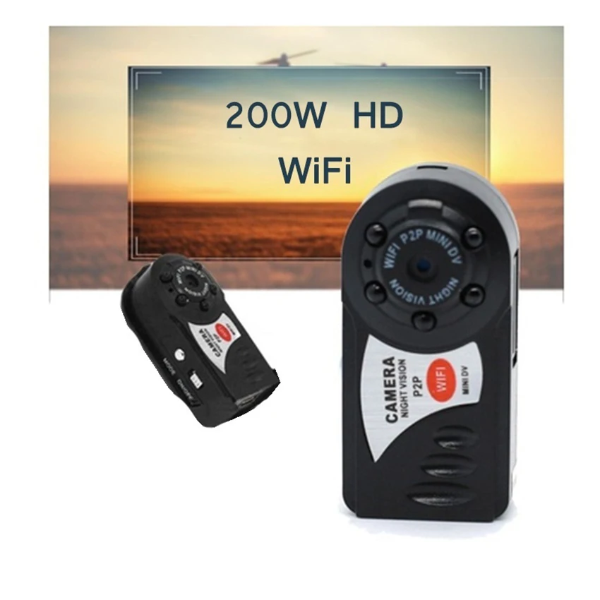 Mini Portable Wireless WIFI P2P HD DVR Camera Video Recorder IP Camcorder Remote View Indoor Outdoor Securit | Безопасность и