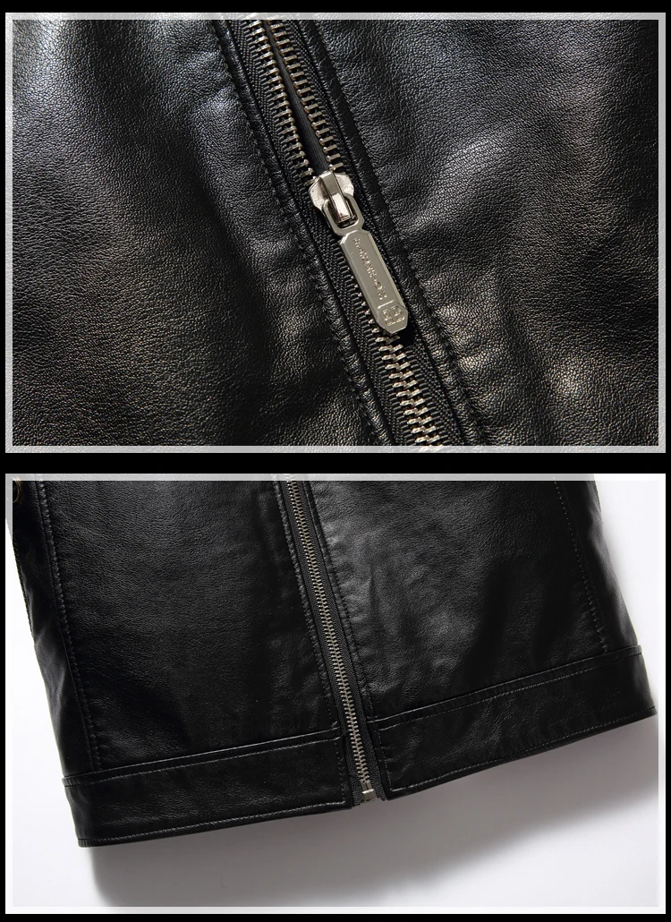 

LONMMY 6XL 7XL 8XL Spring leather jacket men coat PU Suede Motorcycle clothing black men leather jacket Outerwear 2018 Autumn