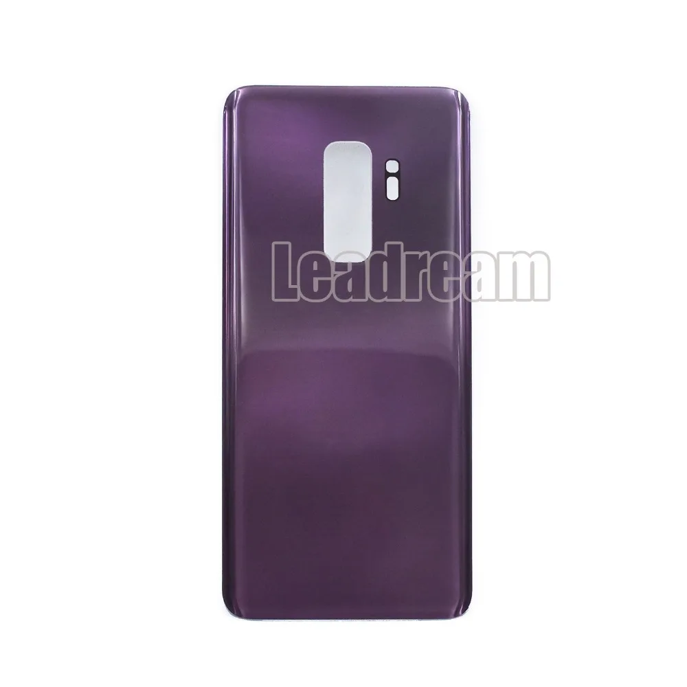

50pcs/lot DHL Battery Door Back Housing Cover Glass Replacement for Samsung Galaxy S9 /S9+ Plus with Adhesive Sticker