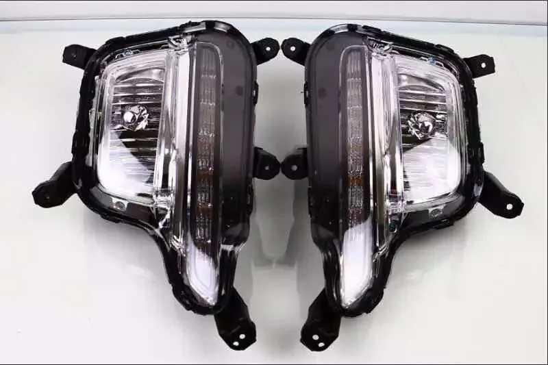 Osmrk светодиодный DRL Противотуманные фары светильник + противотуманная фара для Kia