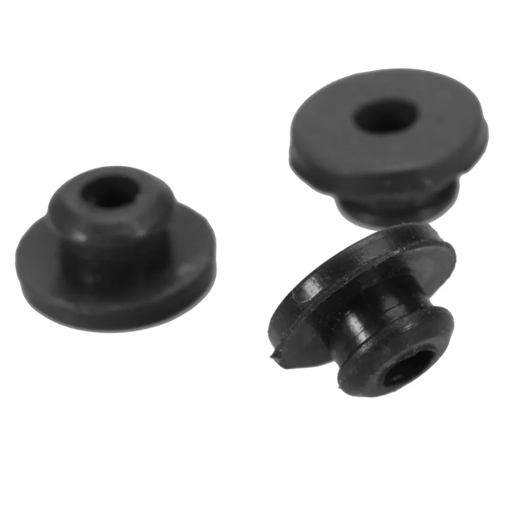 Бесплатная доставка 100 шт тату иглы резиновые втулки соски черный &quotТ&quot Тип