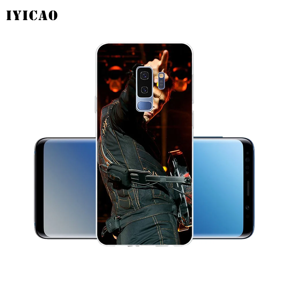 IYICAO Muse Band Мягкий силиконовый чехол для телефона Samsung Galaxy S10e S10 S9 S8 Plus S7 Edge TPU |
