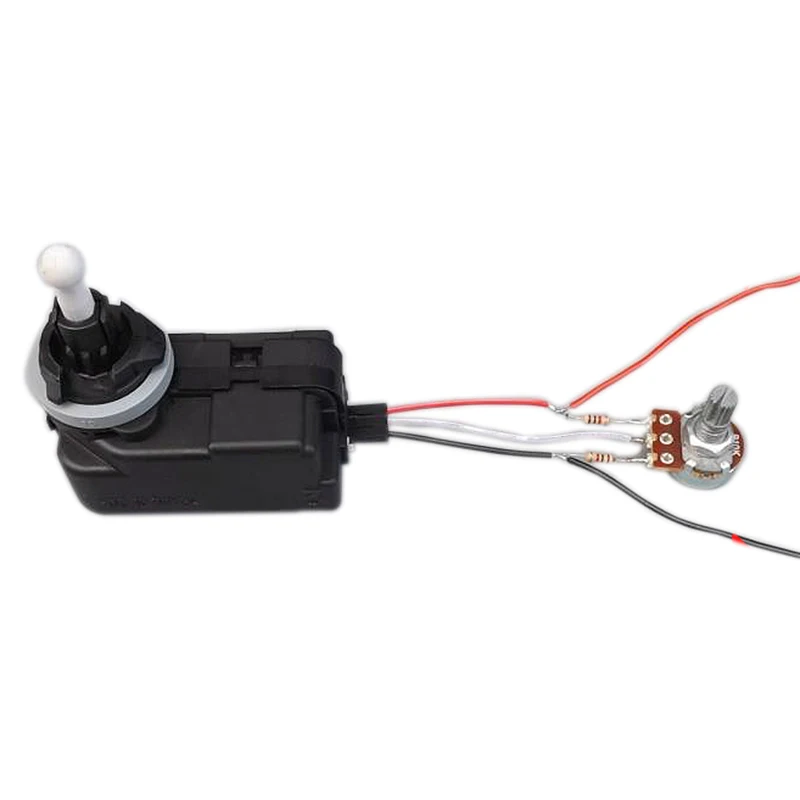 12V Авто Мотор настройки передних фар для линейный Servo Мотор-редуктор линейный привод для скорости 1 мм/сек