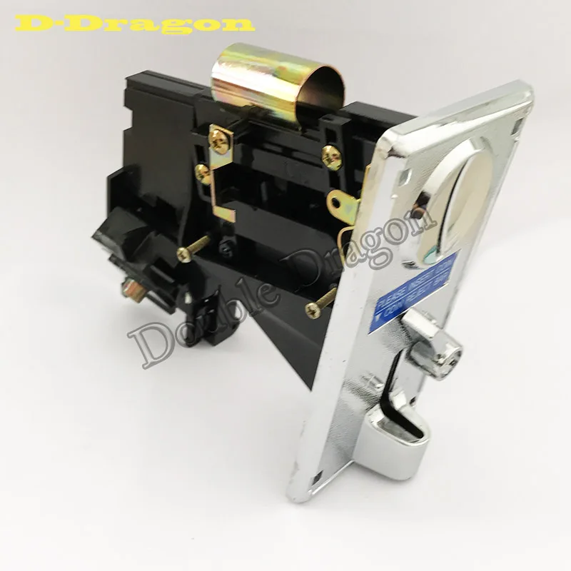 

10pcs/lot mechanical coin collector game machine spare part coin acceptor coin device for game machine door