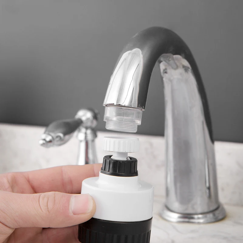 Kitchen Faucet Water Bubbler ABS shell Saving Filter Shower Head Nozzle Tap Connector 4.9*8.5cm | Обустройство дома