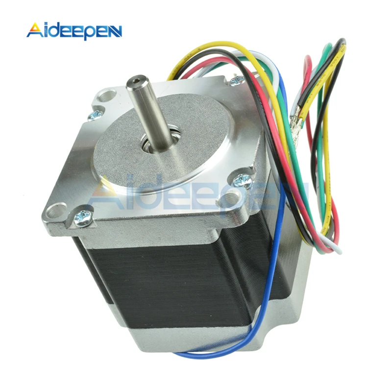 1Pcs 42BYGHM810 Nema 17 Stepper Motor 2.4 A / Phase 4200g.cm 60OZ-IN 0.9 Degrees For 3D Printer Replace Robot CNC