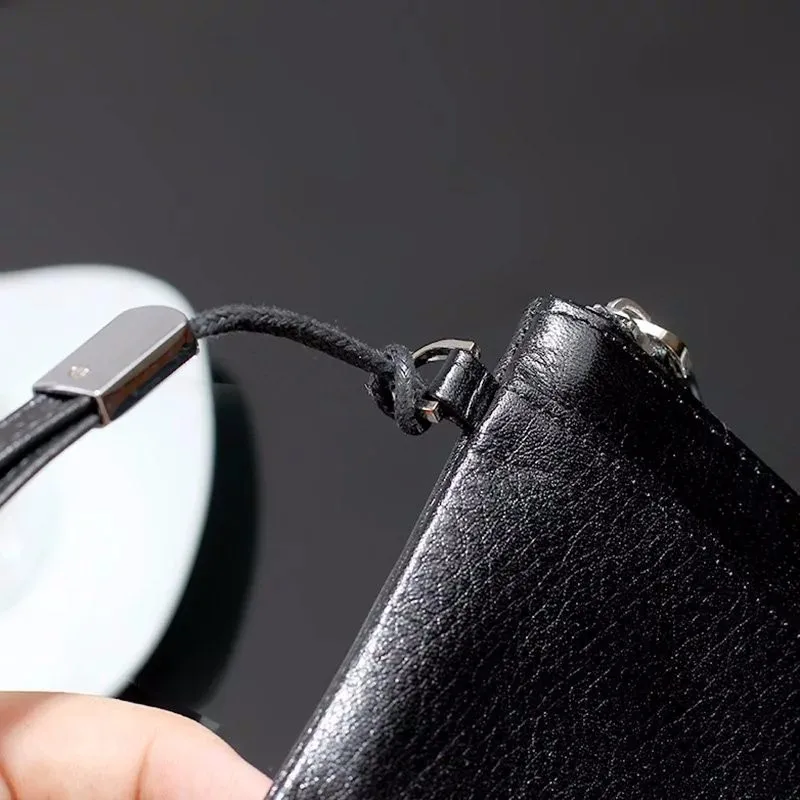 Универсальный Топ Коровьей Кожа Молния Кошелек Сумка Чехлы Для БК Aquaris M5 X5 E5 BQS-5020