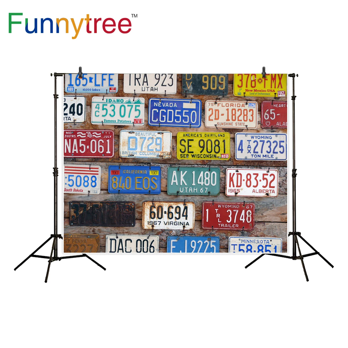 

Фон Funnytree для фотостудии винтажный номерной знак старая кирпичная стена фон для фотосъемки Фотофон фото реквизит