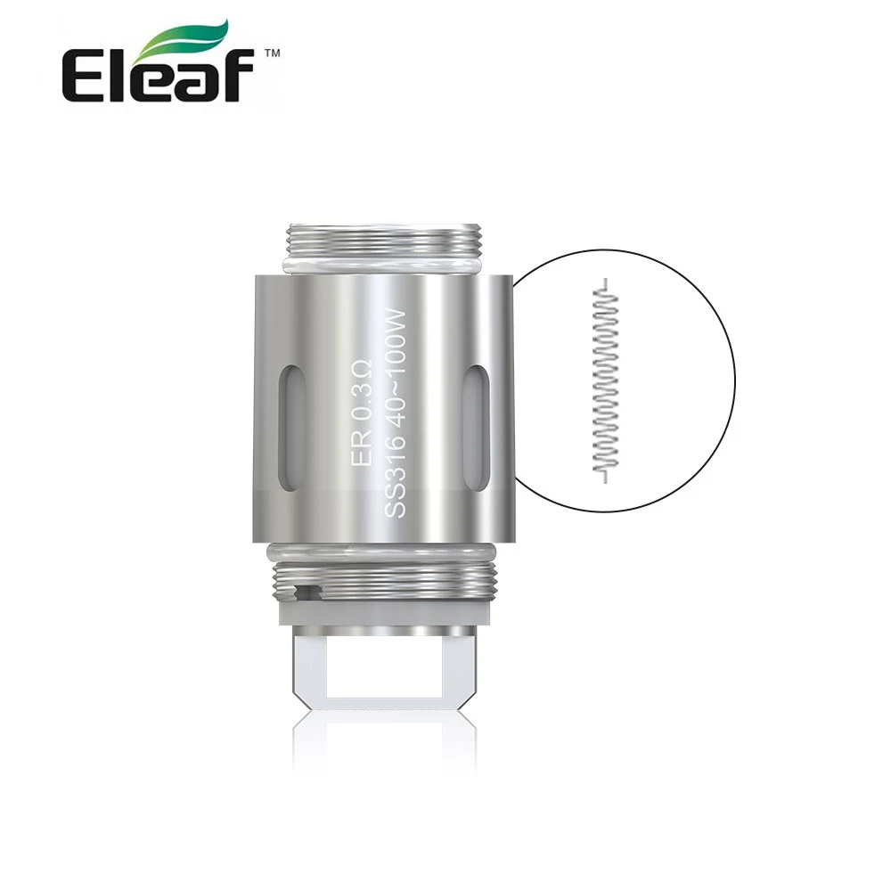5 шт./упак. оригинальный Eleaf ER 0.3ohm головка для Melo RT 22 распылитель электронная