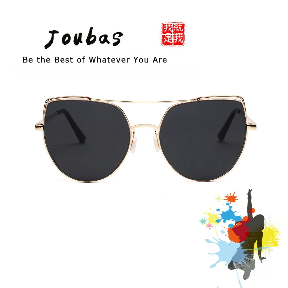 Женские солнцезащитные очки Joubas Cateye Винтажные Солнцезащитные в двойной