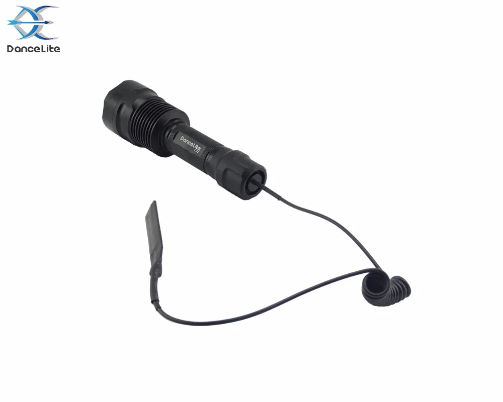 Тактический охотничий фонарик DanceLite C12 XM L2 U3 1 режим (вкл/выкл) светодиодные