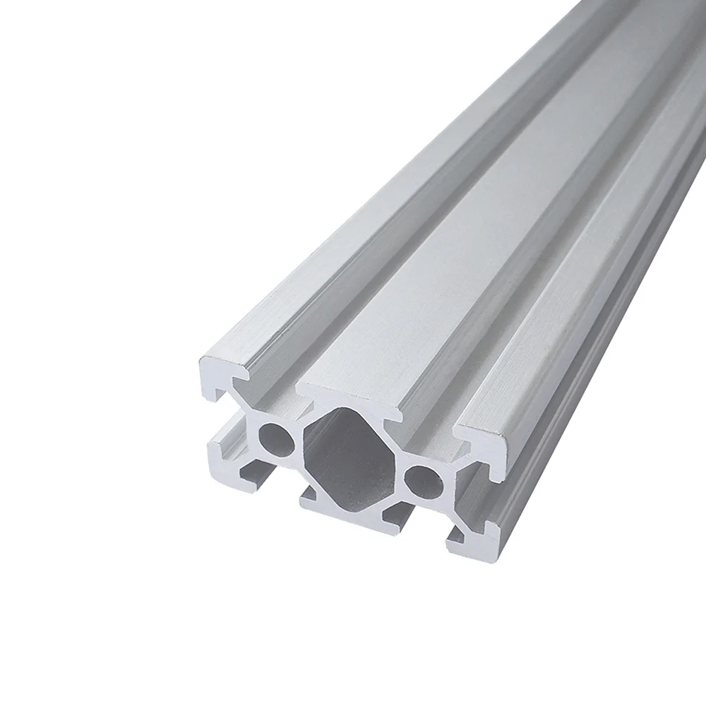 

2pcs 200 300 400 450 500MM CNC 2040 European Standard Anodized Linear Rail Aluminum Profile Extrusion for DIY 3D Printer Parts