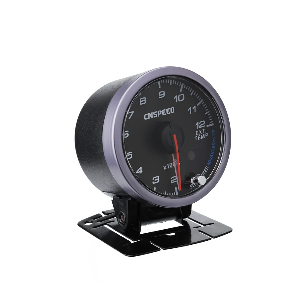 Бесплатная доставка CNSPEED 60 мм Датчик температуры выхлопного газа Белый/янтарный