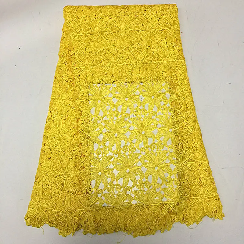 Африканский кружево ткань 2018 высокое качество тяжелый гипюр для свадебное