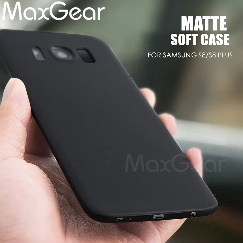 Чехол MaxGear для Samsung Galaxy S8 оригинальный защитный чехол задней панели мягкий