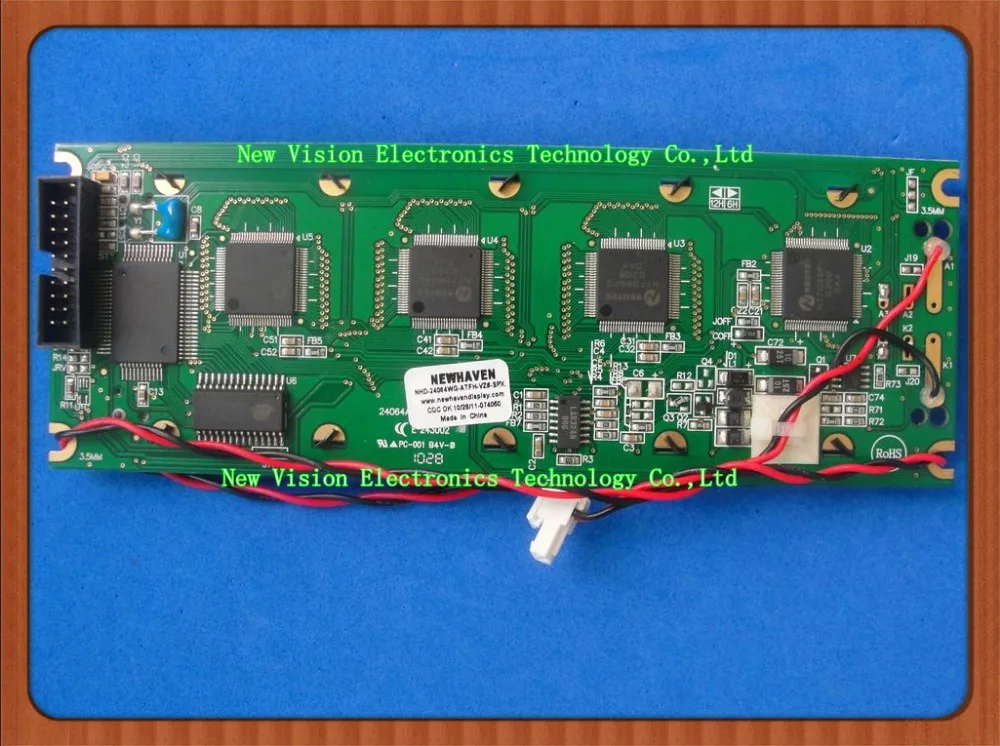 NHD 24064WG ATFH VZ # 8PX Графический светодиодный ЖК дисплей небольшого размера для Newhaven
