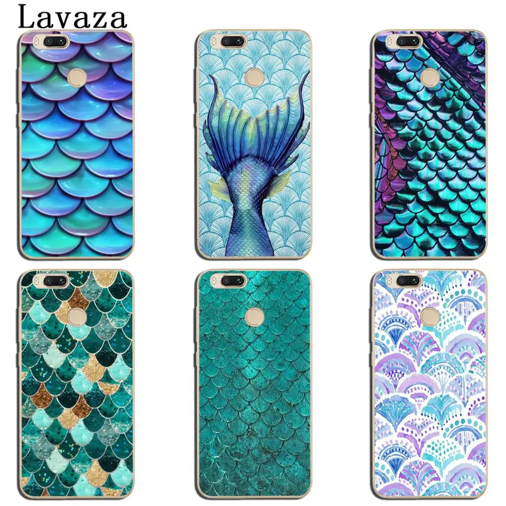 Чехол для телефона Lavaza Mermaid Fish Scale Xiaomi MI 9 9T A3 Pro CC9 CC9E 8 SE A2 Lite A1 pocophone f1 6 6X 5S 5X MAX