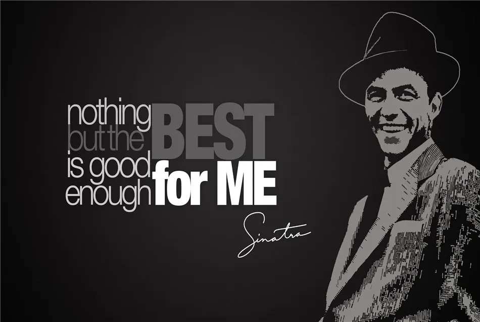 Frank Sinatra HD Печать холст Картина Современный домашний декор для стен дома Декор
