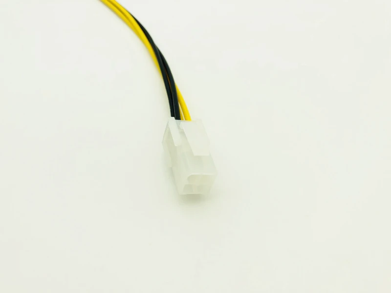 20 сантиметровый 8 дюймовый ATX 4 контактный штекер на женский кабель удлинитель для
