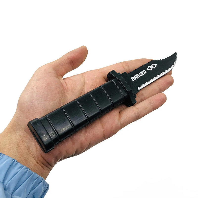 Креативное моделирование курочки оружие кинжалом Хэллоуин пародия страшная весна выдвижной нож пластиковый поддельный нож забавные волшебные игрушки