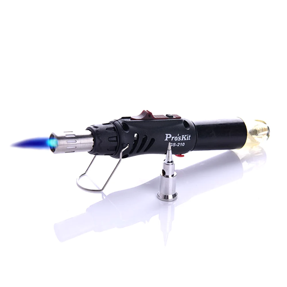 Pro'sKit GS-210 свет авто газ для зажигания паяльник Факел для PCB Материнская плата, Пайка Ремонт сварочное оборудование инструменты