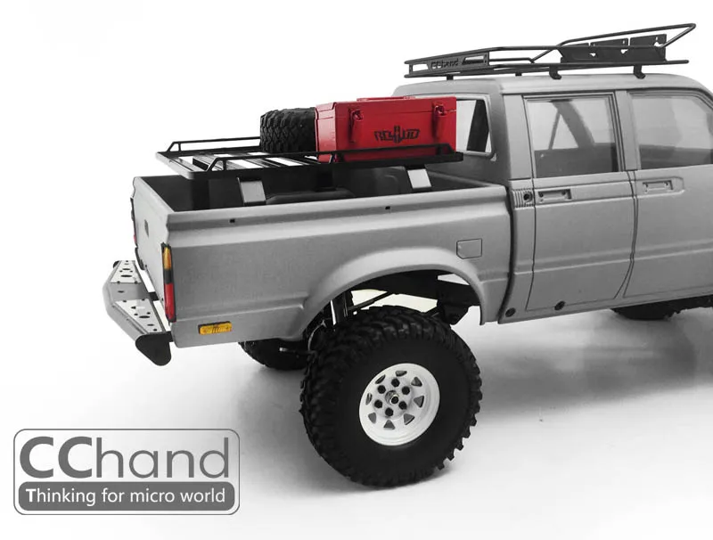 Металлическая полка CCHAND для заднего ковша RC8WD 1/10 TF2 Mojave (4 двери) игрушечная
