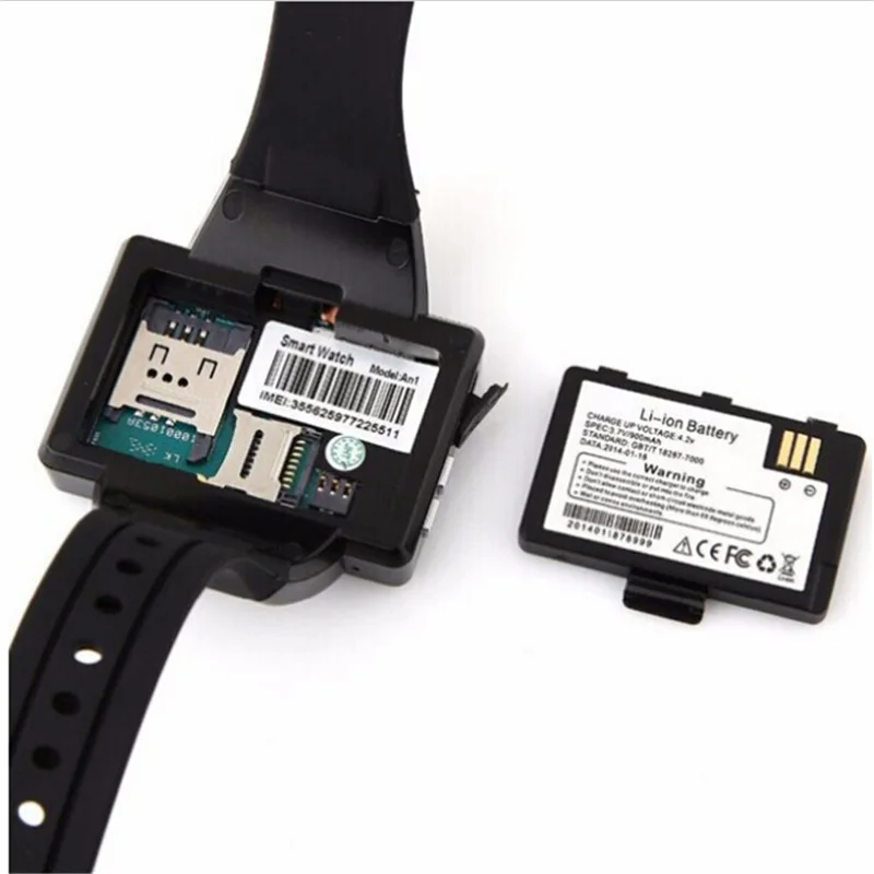 2016 an1 Smart Watch телефона Android мобильного SmartWatch с сенсорным экраном камеры Bluetooth WI FI GPS