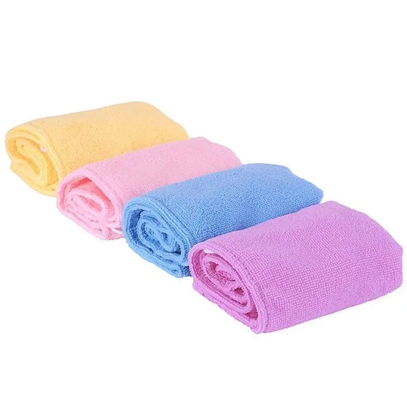 

21*51cm Women Absorbent Microfiber Towel Turban Hair-Drying Shower Caps Bathrobe Hat multi colors Hair Wraps for Women