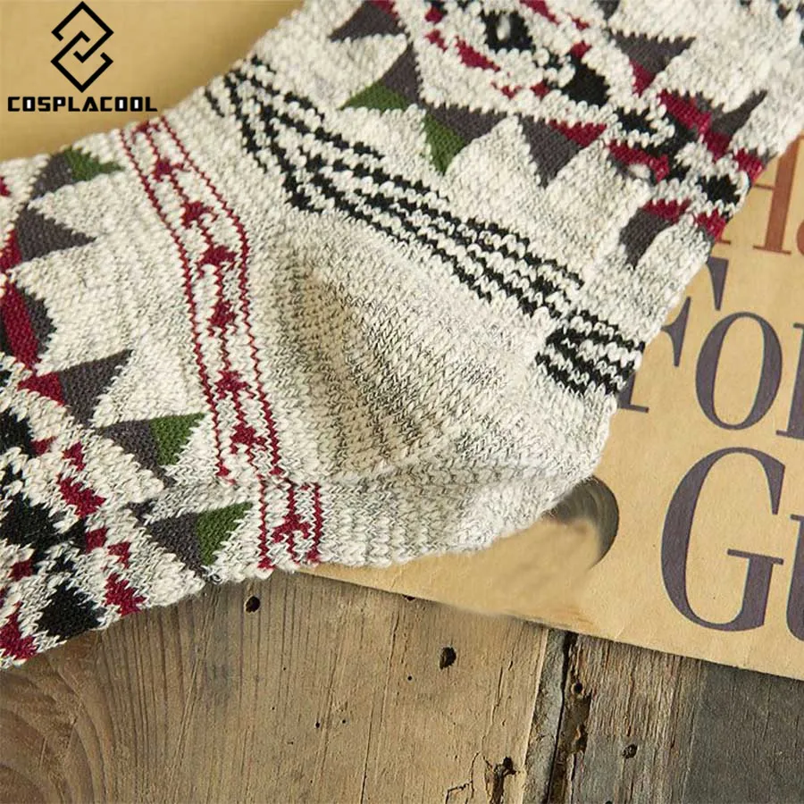 [COSPLACOOL] теплые толстые носки для пар женские в стиле хараджуку meias chaussette sokken| |