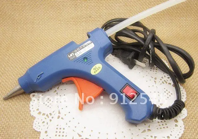 Высококачественный термоклеевой пистолет 20 Вт с индикатором шт. 7 мм