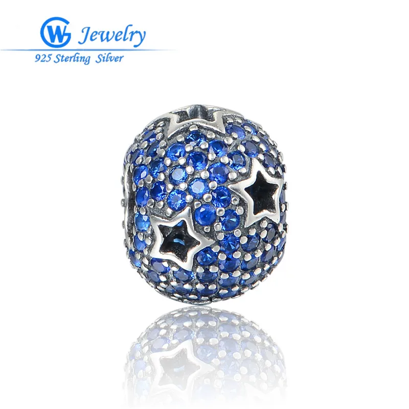 

Trendy Star Charm Diy Hollow Zirconia Cubica 925 Silver Charms Fit European Brand Bracelets Gw Fashion Jewelry X406H10