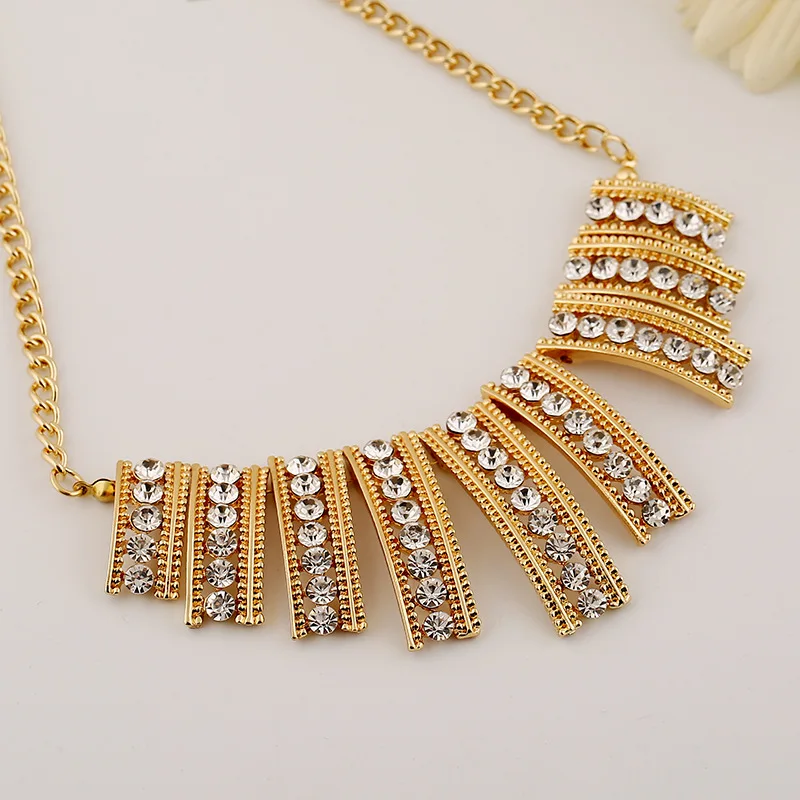 2017 новое прибытие женщины ожерелье ювелирные изделия модный звено цепи cz