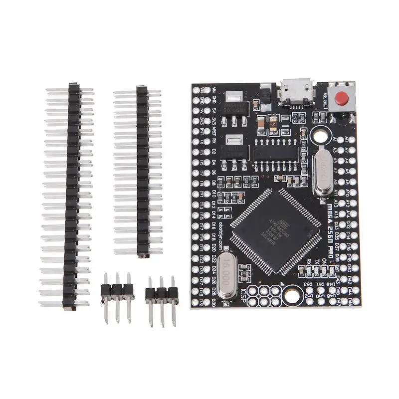 Mega2560 Pro Development Board CH340G/ATmega2560 16AU чип с штыревыми головками|Запчасти фильтров для