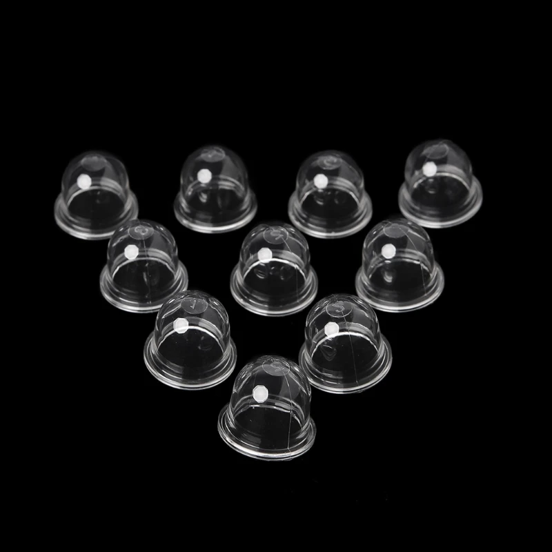 

10Pcs 17mm Carburetor Carb Primer Bulb Cap Fuel Pump For Chainsaw Blower Trimmer