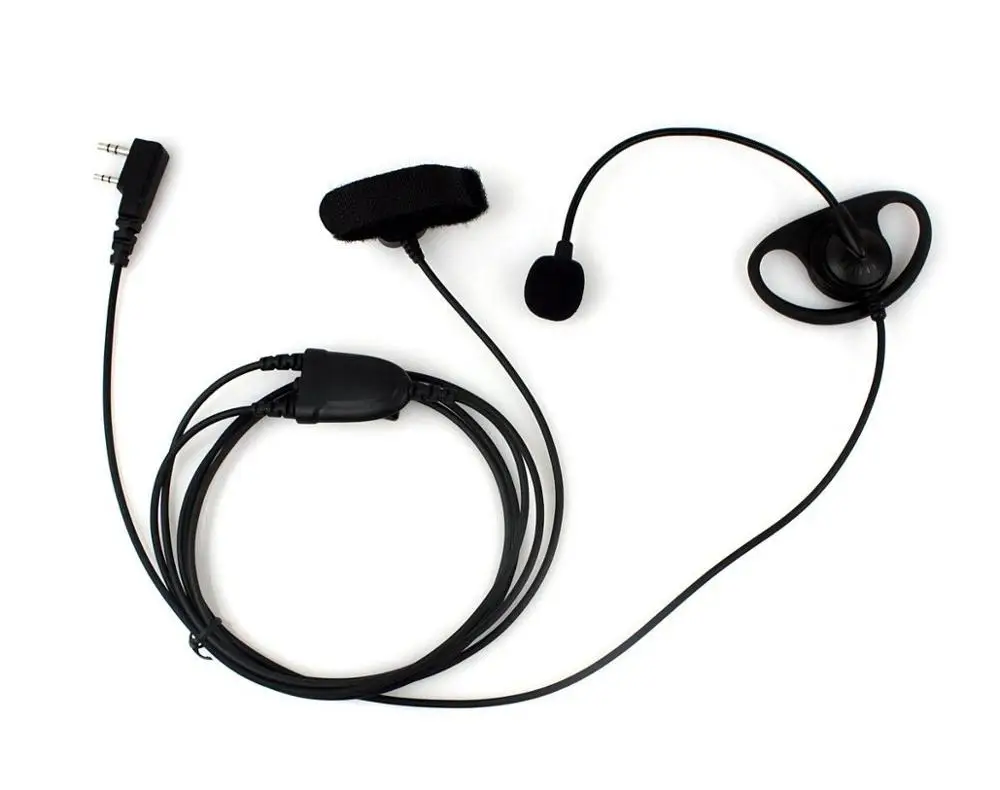 New 2 Pin Ear Rod Headphone for BAOFENG UV5R 888S KENWOOD TK2107/3107 WOUXUN TYT