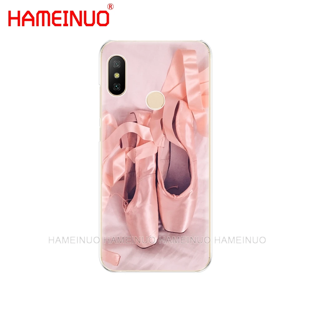Балетная танцевальная девушка балерина тапочки чехол для Xiaomi Mi 8 se A2 lite redmi 6 6a pro note